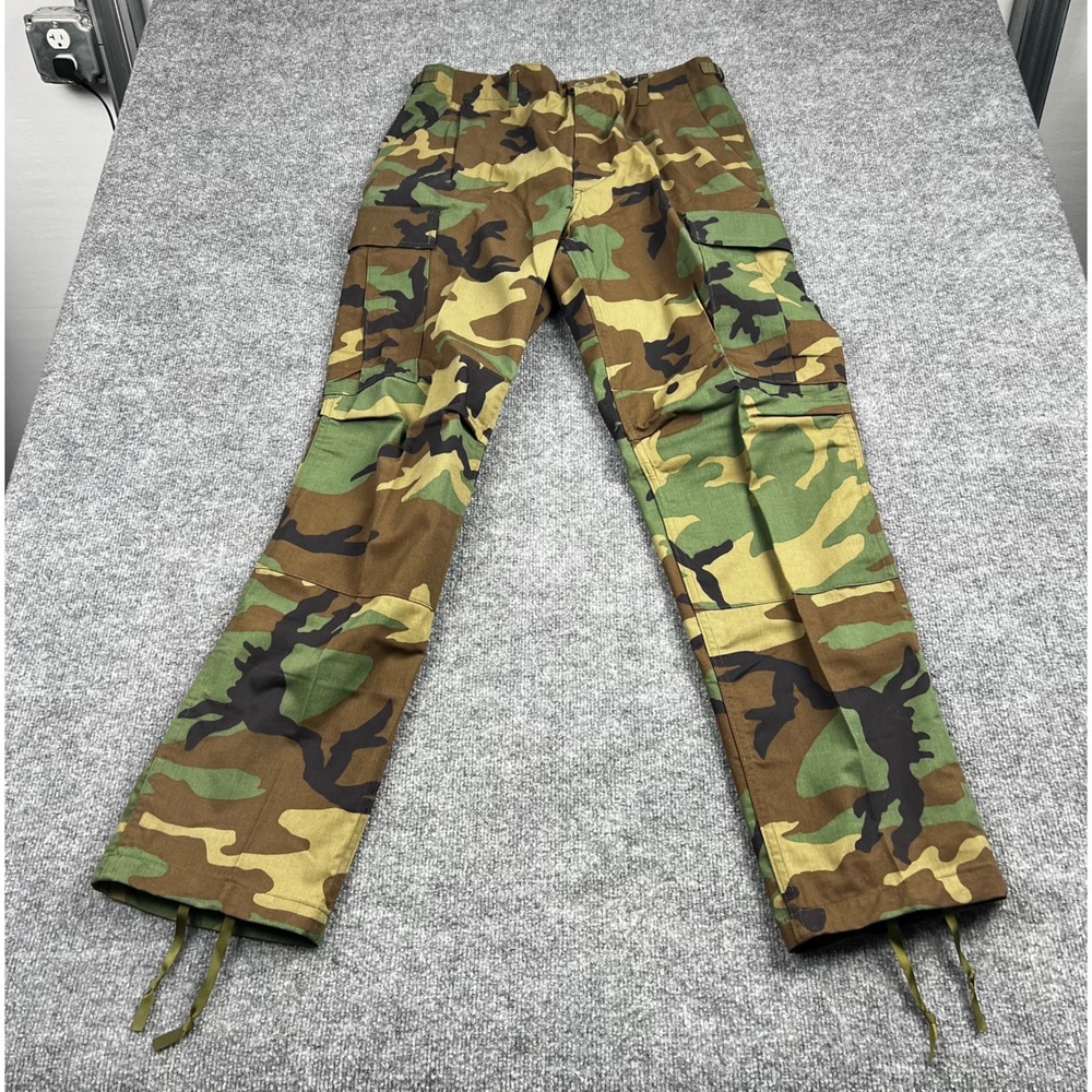Propper US Military Woodland Camo Cargo Pants Medium Regular 8415-01-084-1713